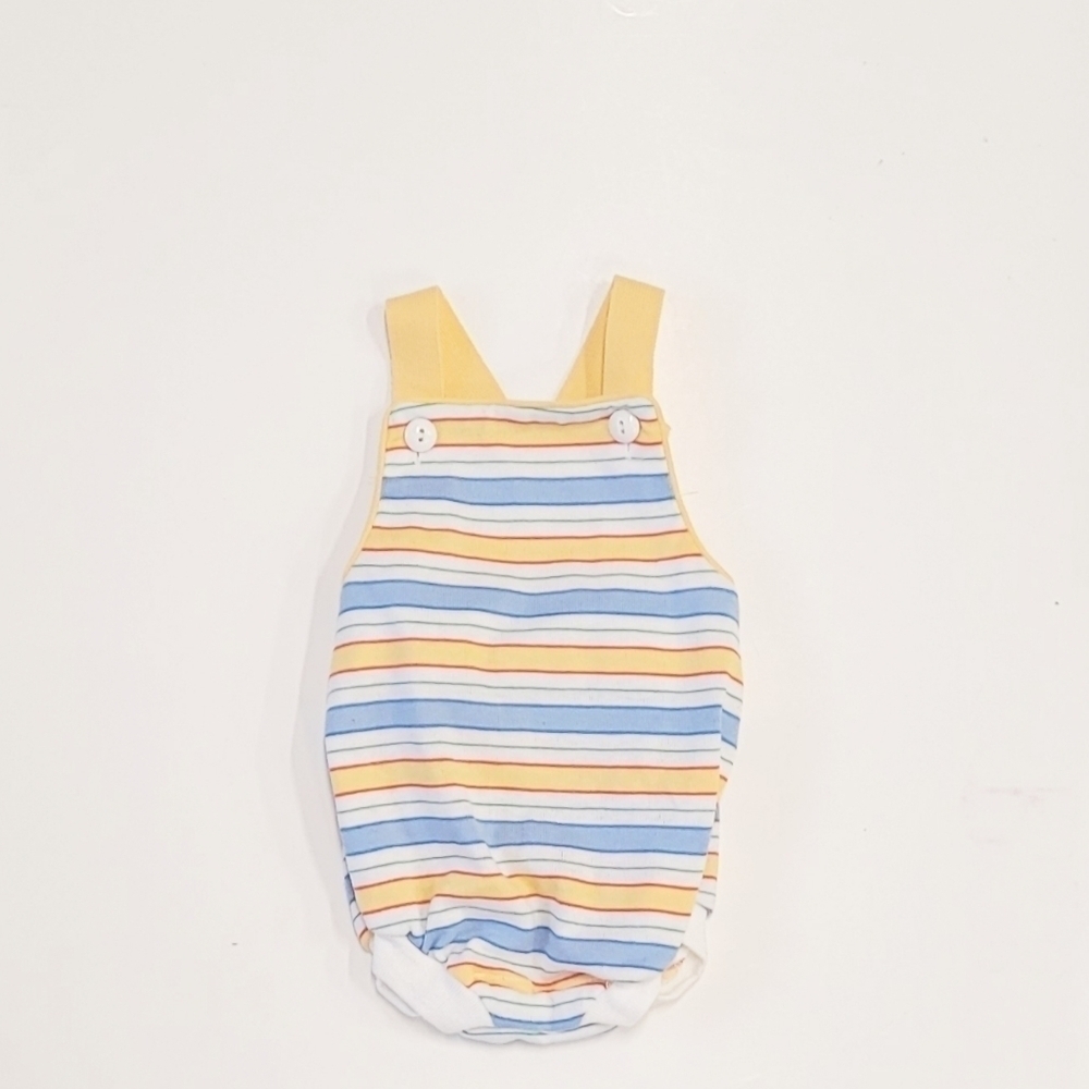 Vintage Health-Tex Striped One Peice Jumper 6 mos